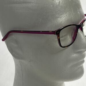 Zenni Optical Eyeglass Frames Only Purple Brown Multicolor 4441725 Tortoise